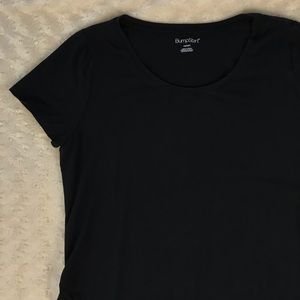 BumpStart Maternity Black Tee Shirt Top Medium